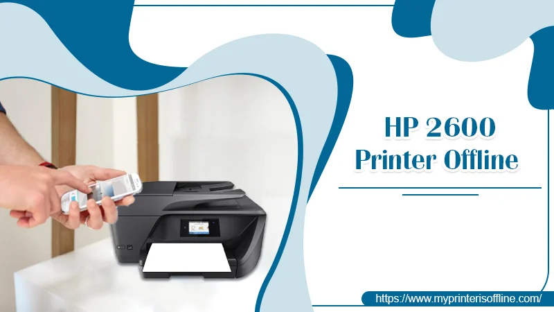 hp 2600 printer offline